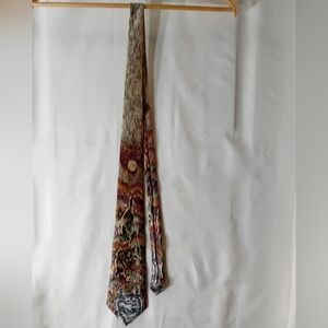 Vintage Dimoda Men's Multicolor Wolf Print Tie